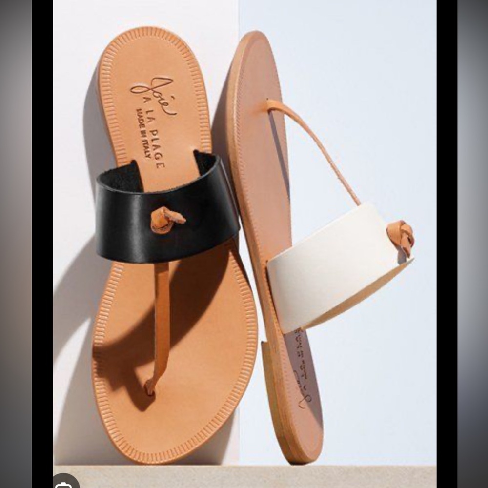 Joie A‎ La Plage ‘nice’ thong sandal 36.5 Made in Italy